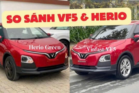 So sánh VF5 và Herio Green – Lựa chọn nào cho thị trường Việt Nam