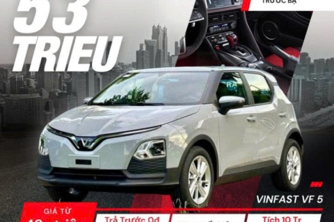 Vinfast VF5 Xe Điện Đô Thị Tối Ưu Cho Mọi Gia Đình